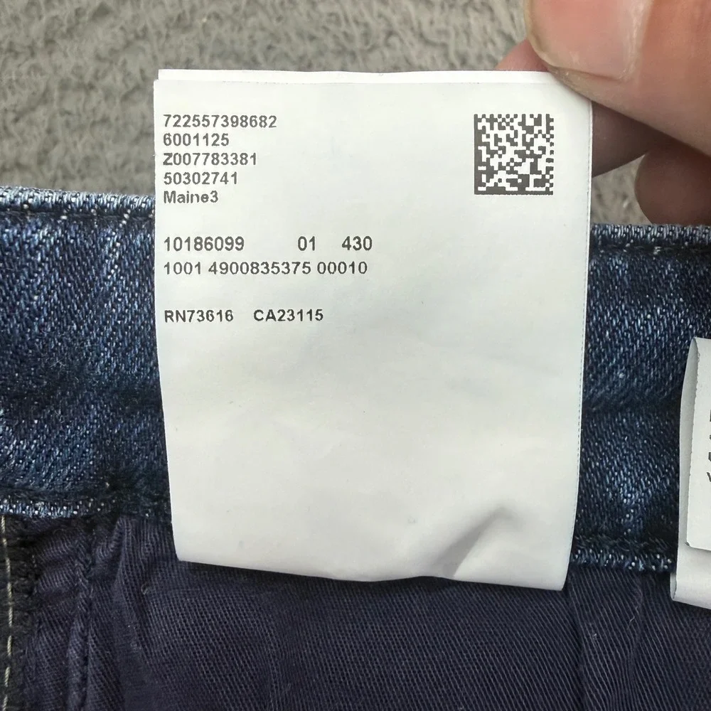 Hugo Boss Maine3 Jeans Men 34x32 Blue Stretch Regular Fit Denim Pants
